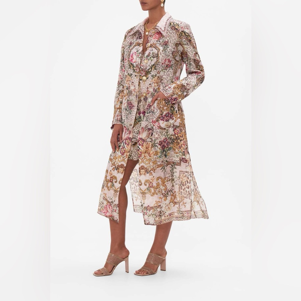 Camilla Long Button Front
Coat Bambino Bliss